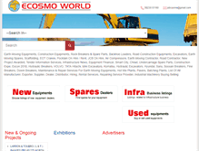 Tablet Screenshot of ecosmoworld.com
